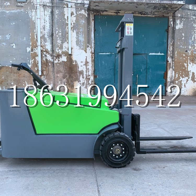 大同乡小型电动叉车1吨2吨步行站驾式电瓶堆高充电装卸车液压升降车铲车